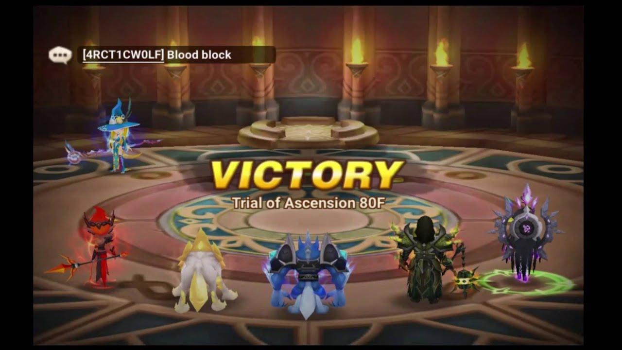 [ Summoners War ] ToA Normal Level 80 Chiwu On Auto - YouTube