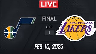 NBA LIVE! Los Angeles Lakers vs Utah Jazz | February 11, 2025 | NBA Season LIVE! 2K25