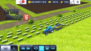 Fs 16 || Unlimited Bales Making In One Field In Fs 16 || Farming Simulator 16|| Gameplay Multiplayer