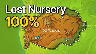 Lost Nursery 100% exploration guide 2024