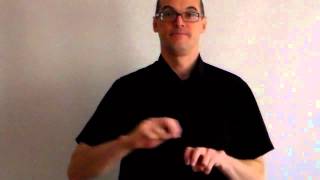 Trajet en langue des signes française