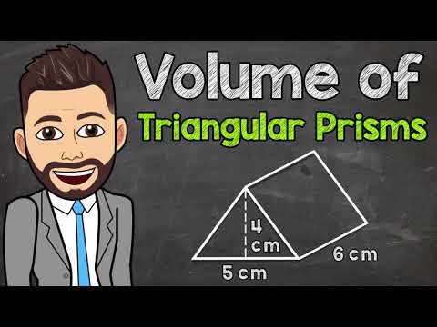 How do you calculate volume of a prism?