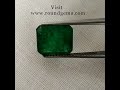 5.40 cts natural zambia sq octagon