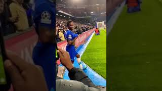 Sterling was at a loss for words while taking a corner! #ifnnews #sterling #raheemsterling #chelsea