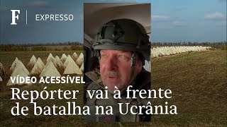 VÍDEO ACESSÍVEL | Enviado da Folha mostra como está frente de batalha da Guerra da Ucrânia