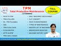 Training Video on TPM (Total Productive Maintenance) | Training for Maintenance & TPM Facilitator