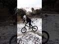 バランス練習 shorts 自転車トライアル trialbike ロの字練習