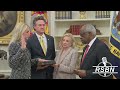 watch pam bondi sworn in as attorney general in the oval office by justice clarence thomas 2 5 2025