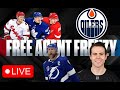 NHL FREE AGENT FRENZY | LIVE REACTION AND DISCUSSION