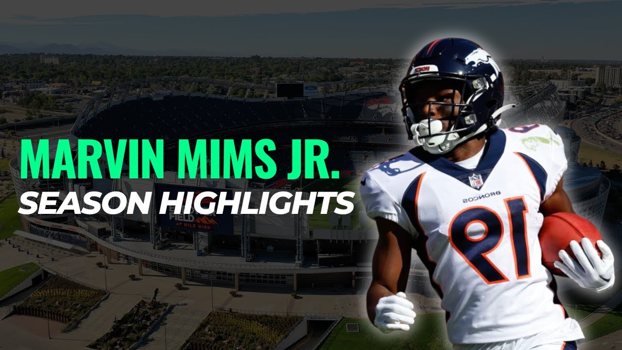 Marvin Mims Jr Broncos Highlights - YouTube