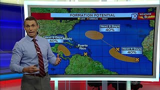 3 tropical systems tracked by Hurricane Center
