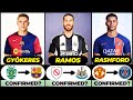 🚨 ALL LATEST CONFIRMED TRANSFER AND RUMOURS 2024, 🔥 Ramos, Gyokeres, Rashford✅️