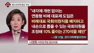 [직설] 선거제 개편, 여야 간 쟁점은?…“승자독식, 다수정당만 유리”