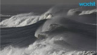 Frozen 'Slurpee' Waves Lick the Shores of Nantucket