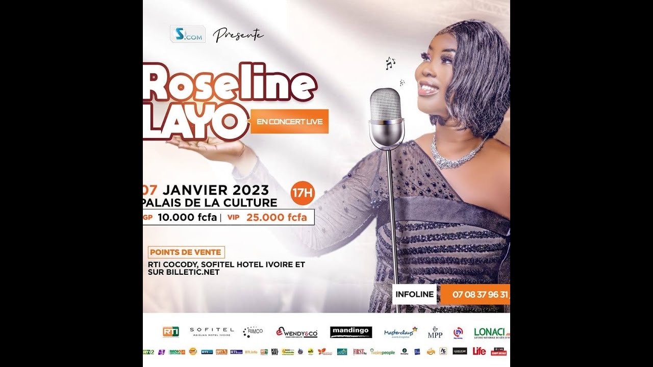 CONCERT INTEGRAL ROSELINE LAYO AU PALAIS DE LA CULTURE - YouTube