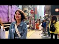 【20240112】1 hour stroll along hong kong 🇭🇰｜正午旺角mong kok☀️｜女人街the ladies’ market｜都市の音【作業用 睡眠用bgm】