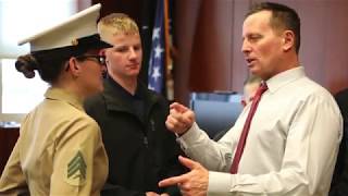 In honor of Veterans Day:   Ambassador Richard Grenell  thanks Embassy veterans for their service