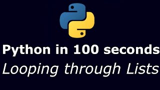 Python Tutorial for Absolute Beginners - #3 Looping through Lists (fast pace)