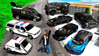 Collecting SECRET FIB CARS in GTA 5!