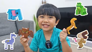 Kyo Belajar Hewan Dengan Mainan Pocket Safari