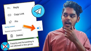 How to Bypass Telegram Forward Restriction😂 on any Channels tamil/TechMagazine