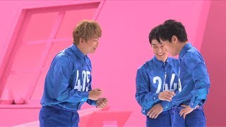 稲垣＆草彅＆香取が人文字に挑戦　『ロト6』新TV-CM「数字になろう！」篇＆メイキング