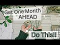 STEP BY STEP: How to get one month ahead!! #how #cashstuffing #budget #financialfreedom