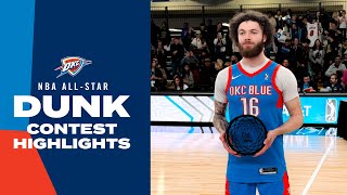 Logan Johnson Wins 2025 G League Slam Dunk Contest | NBA All-Star | February 15, 2025