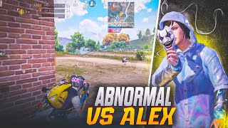 Abnormal vs Alex  🔥 Fastest Android player | IQOO Z7  SMOOTH + 60FPS PUBG / BGMI