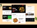 How to Create a Responsive Restaurant Website Using HTML CSS & JavaScript
