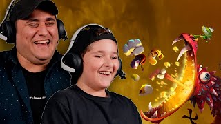 Hilarious First Time Playing Rayman Legends with My Dad! 🤣 | Mission 1 \u0026 Kung Foot