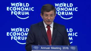 Davos 2016 - Turkey's Global Role