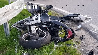 🚨🏍️ Tödlicher Frontalcrash in Lottstetten - Autofahrerin übersieht Motorradfahrer [01.06.2019]