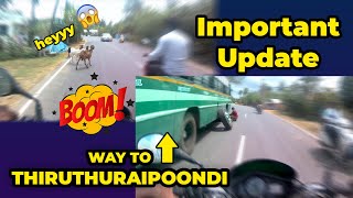 On my way to Thiruthuraipoondi | Via➡Mannargudi | Love Mannargudi Roads😍 | New Update coming soon