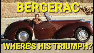 Jim Bergerac's Red Roadster - a tale of two Triumph's