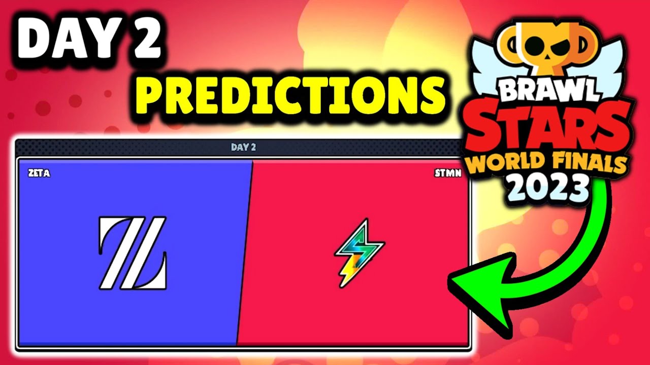 BRAWL STARS WORLD FINALS - DAY 2 PREDICTIONS!! - YouTube