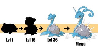 Lapras Evolution \u0026 Mega | Pokemon Gen 8 Fanart