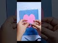 EASY DIY BIRTHDAY CARD TRICK FOR BEGINNER #shorts #viral #satisfying #trending #youtubeshorts #craft