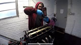 B16 engine tear down time lapse