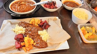 how to cook ethiopian fasting food የፆም ምግብ ቀይ ወጥ አስራር