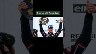 Grow up with The AlphaTauri F1 Driver Pierre Gasly | checo perez | Sebastian Vettel #shorts #f1