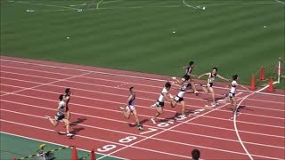 群馬県高校総体陸上2019 男子100m決勝