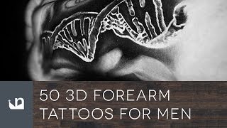 50 3D Forearm Tattoos For Men