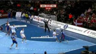 France - Denmark at the Handball WC 2009 Semi - Final