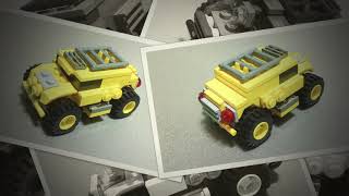 LEGO Creator Art Mini4wd Moc #02 レゴで遊ぼう!