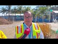 Ricardo Martínez explica la inversión en el aeropuerto Juan Manuel Gálvez de Roatán