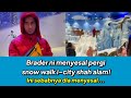 VIDEO Tengok Muka Brader Tu, Menyesal Masuk Snow Walk I-City!