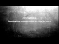 What does christlike mean