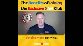 "Discover the Secret of the 5am Club and Change Your Life - John R. Miles #shorts