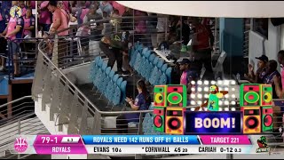 Rahkeem Cornwall Hits a DISSRESPECTFUL Six Into the Opposition Player Box! | CPL 2023